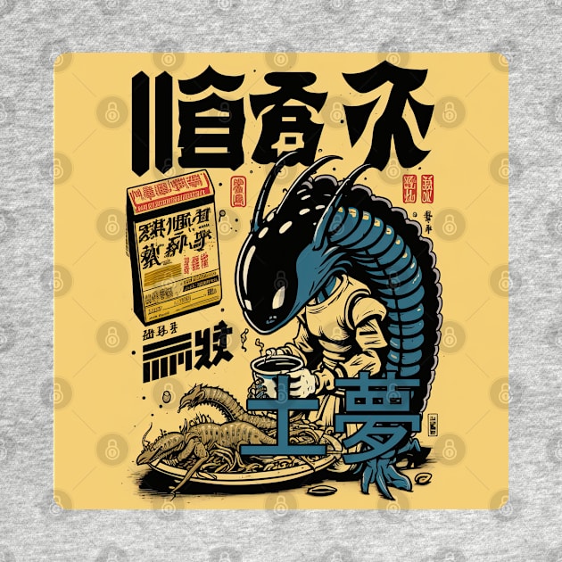 vintage Japanese Xenomorph 3 by obstinator